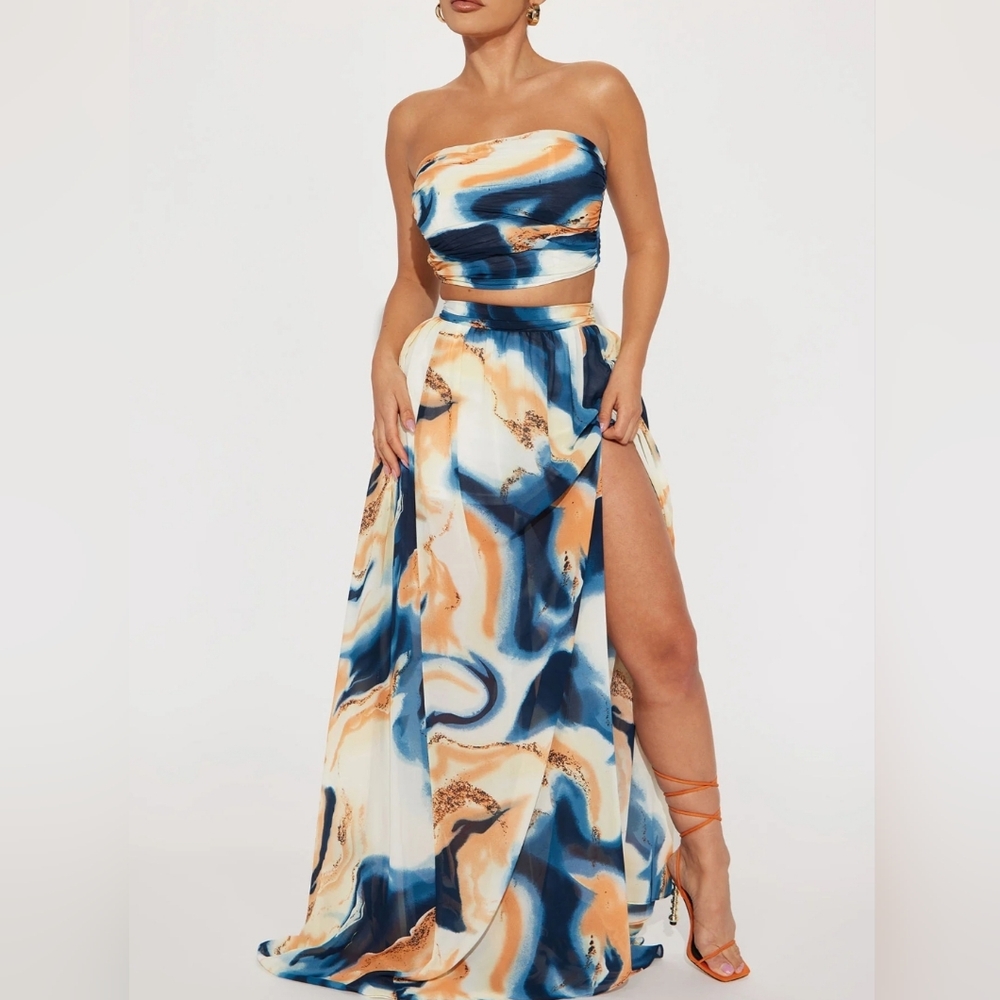 Maxi skirt set